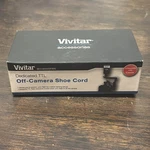 Vivitar Dedicated Ttl Off-camera Shoe Cord Fits Canon 4 Feet V-fc-can. Fixed Price $19.99.