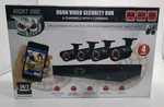 Night Owl 960H Video Security 500GB Dvr System 4 Channel Cameras Vision. Fixed Price $215.00.