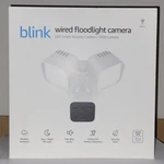 Blink Wired Floodlight Smart Security Camera 2600 Lumens Hd Live View +yard Sign. Fixed Price $69.00.