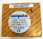 Computar TG4Z2813FCS-IR Vari Focal 2.8-12MM F1.3 Cctv Lens. Fixed Price $19.50.
