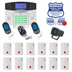 Wireless Home Security System Lcd Burglar House Alarm Voip Phone Line Dialer Gf. Fixed Price $233.28.