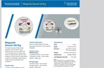 Sensormatic New Magnetic Saucer Security Genuine Ink Tags ZLAMT6015-5 No Pins. Fixed Price $39.27.