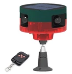 360-DEGREE Solar-powered Motion Sensor Alarm Ir Remote Voice Recording Function. Fixed Price $22.50.