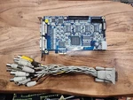 Genuine Geovision GV-1480A V4.20 16CH Pci-e Dvr Cctv Capture Card With Connector. Fixed Price $75.00.