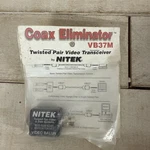 NITEK-VB37M- Video Balun Twisted Pair New Pack Fast Shipping. Fixed Price $26.99.