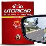 Utopicar - Convex Mirrors For 3X Larger Black. Fixed Price $19.98.