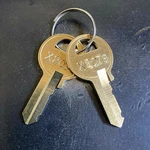 (2) Master Padlock Keys Code X2001 X2250 ---must Have X! Read Disclaimer. Fixed Price $8.99.