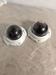 Lot Of 2X Axis P3301 Network Cameras- White. Fixed Price $39.99.