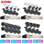Zosi 8CH H.265+ 5MP Lite Dvr 2MP Cctv Home Security Camera System Ir Night IP66. Fixed Price $169.99.