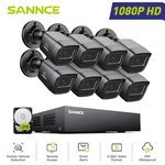 Sannce 5IN1 8CH Dvr 1080P Video Cctv Security Camera System Outdoor Ai Detection. Fixed Price $233.99.