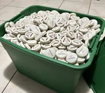 Of 100 Security Ink Clothing Tags Anti-theft Pins For Retail Store Tested. Fixed Price $50.00.