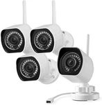 Zmodo 1080P Outdoor Security Wifi Ip Cameras With Night Vision, Plug-in. Fixed Price $79.99.