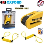 Oxford Alpha XA14 Security Motorbike Alarm Disc Lock - Yellow/black. Fixed Price $66.20.