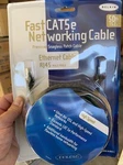 Belkin 50FT 10/100BT Fast CAT5 Patch RJ45M/RJ45M Snagless - Black. Fixed Price $9.95.