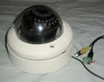 High Resolution Security Infrared Varifocal Video Armor Dome Camera, KCIAD602V. Fixed Price $79.00.