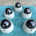 Avigilon Lot Of 5 1.0-H3-D1 Dome Ip Wired Security Cameras Outdoor Indoor. Fixed Price $250.00.