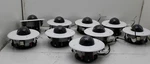 Lot Of 9 Panasonic WV-NW484S Ip Security Dome Cameras Untested. Fixed Price $165.23.