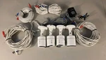 Lot Of 4 Swann PRO-T855CAM Security Cameras With Cables. Fixed Price $89.99.