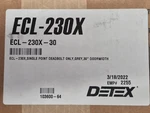 New Box Detex ECL-230X Single Point Deadbolt Only, Grey 30". Fixed Price $500.00.