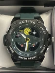 Activa Men Car Dashboard Digital Watch, Green With Travel Case Brand New. Fixed Price $30.00.