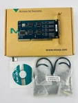Moxa C104H 4-PORT RS-232 Isa Serial Board With DB25M Cable. Fixed Price $198.00.