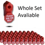 Retail Security Stop Lock Ask For Help Sweep Display Hook Anti-theft. Fixed Price $10.99.