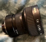 Rca 8MM 1:1.6 Tv Zoom Camera Lens Video Pro Vtg. Fixed Price $37.50.
