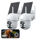 Arcctv 2-PACK 4MP Ptz WIFI6 Solar Security Cameras Color Night Outdoor Wireless. Fixed Price $59.99.