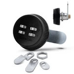 Combi-cam 7803S 4-DIAL Secure Combination Cabinet Door Lock With 5/8" Cylinder. Fixed Price $39.89.