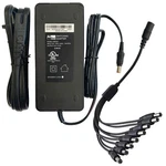 Dc 12V 5A Ul Power Supply Adapter 8 Split Cable For Cctv Security Camera Nvr. Fixed Price $8.99.