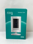 New Ring Outdoor (stick Up Cam) Weather-resistant Camera White. Fixed Price $66.98.