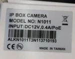 3S Vision N1011 Box Camera 5MEGAPIXEL / 1080P. Fixed Price $29.99.