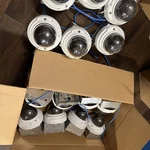 Axis P3367-V 5MP Ip Dome Camera Poe Tested Scratched W/ Mount. Fixed Price $85.00.