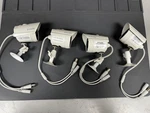 Zmodo (zmd CBH-BUS23NM) Cmos Bullet Outdoor 4 Cameras No Accessories. Fixed Price $35.95.