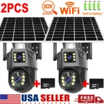 Solar Battery Powered Wireless Wifi Outdoor Pan/tilt Home Security Camera System. Fixed Price $79.99.