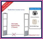 Wireless Double Door /500 Jumbo Tag + Eas Rf Retail Anti Theft Security System. Fixed Price $875.00.