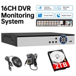 16 Channel Standalone Video Security 5MP Dvr Camera Recorder With 2TB Hdd. Fixed Price $193.97.