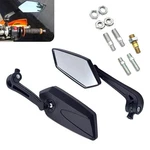 2PCS Motorcycle Rear View Mirrors, 360 Degree Adjustable Wide Angle Safety. Fixed Price $19.22.