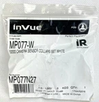 Invue Camera Sensor Collars Set White S2000 Code MP077-W New Open Package. Fixed Price $13.99.
