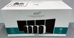 Arlo Essential (3RD Gen) Hd Outdoor Security Cameras W/ Solar Panels 4-PACK. Fixed Price $209.00.