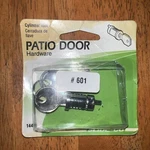 Prime Line 141388 Slide-co Patio Door Cylinder & 2 Keys. Usps 1ST Clas Ship. Fixed Price $13.66.
