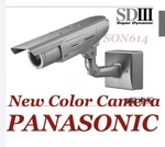 Panasonic WV-CW384 Color Camera Weatherproof, Vandal Resistance, Outdoor/indoor. Fixed Price $99.70.