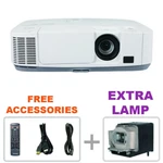 Refurbished - Nec P401W 3LCD Projector 4000 Ansi Hdmi W/remote + Extra Lamp. Fixed Price $187.00.