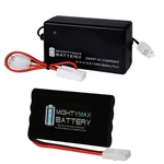 Mighty Max 9.6V 2000MAH Battery For Maisto Rock Crawler Extreme Rc Vehicle + Cha. Fixed Price $32.99.