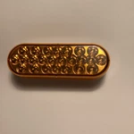 Optronics SLL72AB2 Amber Led Strobe/warning Light, Nos. Fixed Price $19.99.