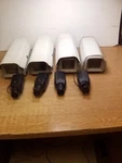 Lot Of 4 Ultrak KHTM12N3 Security Housing W/ KC552BCN Ccd Color Cameras. Fixed Price $172.99.