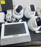 Commercial Security System - Turing Poe Nvr + 3 4MP Touchscreen. Fixed Price $350.00.