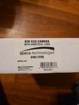 New (open Box) Speco CVC-1705 B&w Bullet Cctv Camera. Fixed Price $49.95.