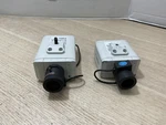Lot Of 2*GEOVISION GV-BX1500 /GV-BX2600 Survillance Box Camera /MAR548. Fixed Price $100.00.