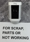 Ring Spotlight Wired White Plug-in Security Camera For Parts Not Working. Fixed Price $35.00.